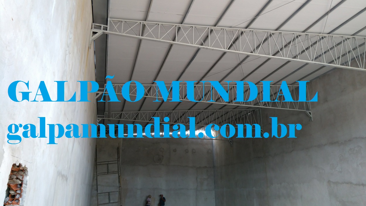 Armazem construído pela Galpão Mundial